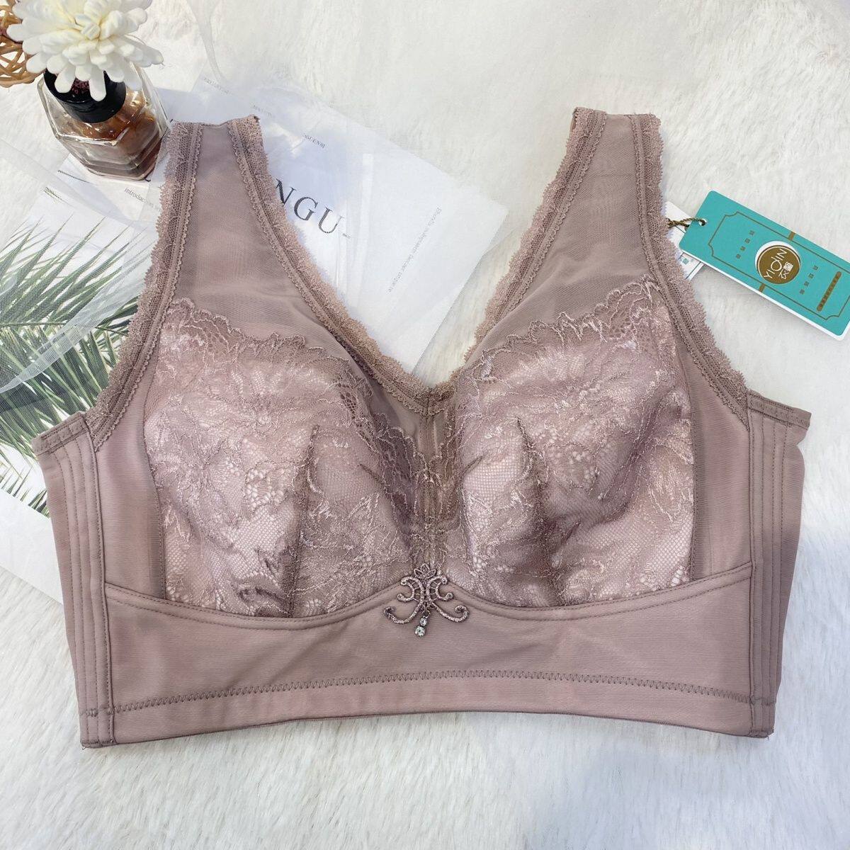 断码处理衣馨大胸显小内衣超薄调整型无钢圈背心款防下垂女文胸