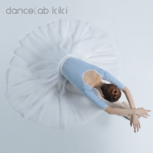 dancelabkiki芭蕾舞钟型5层纱半身长裙艺术写真排练演出旋转动作