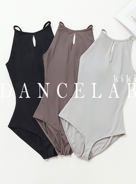 dancelab kiki芭蕾舞瑜伽练功服形体服细肩带挂脖款成人女Kitty