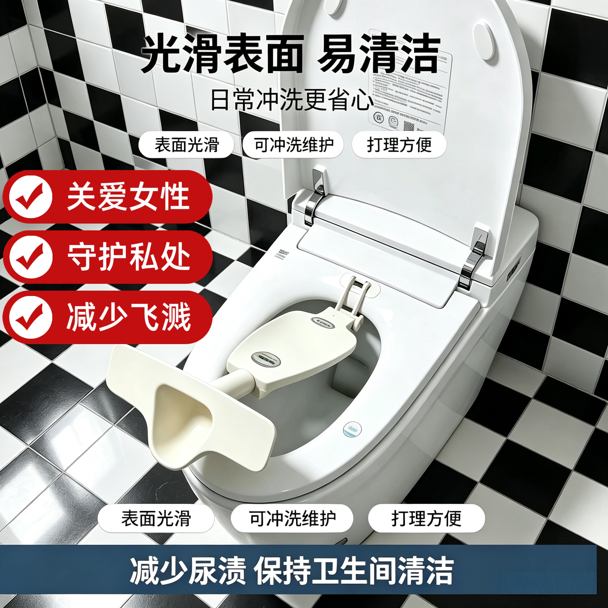 男士专用马桶小便器防飞溅方便男孩老人病人尿尿呵护女性卫生健康