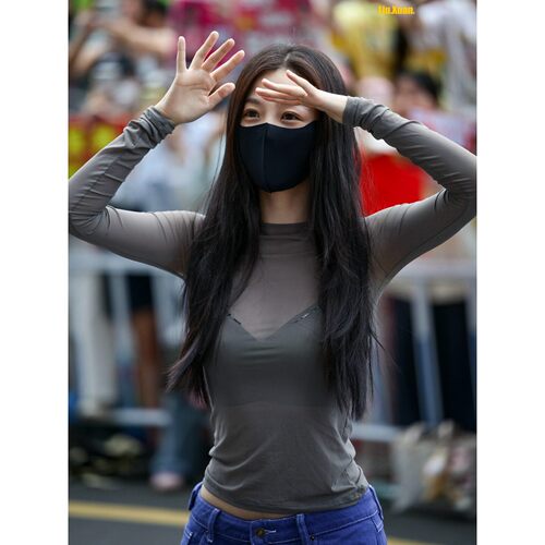 虞书欣同款微透网纱长袖上衣女薄款修身透视防晒打底衫夏季休闲