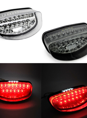 适用本田CBR1100XX 大黄蜂 250/600 黑鸟后尾灯 LED刹车灯 转向灯