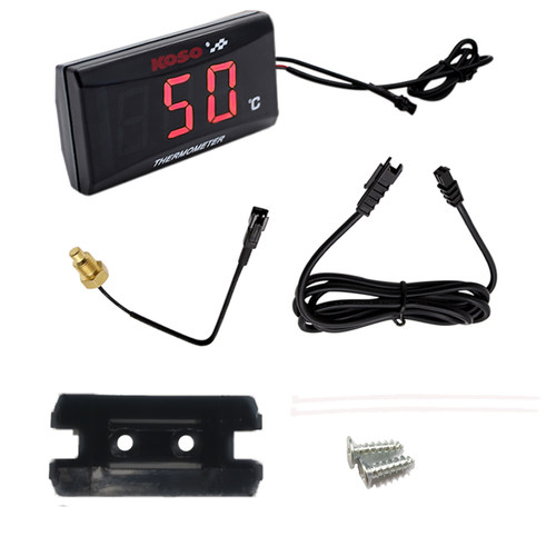 摩托车改装液晶显示水温电子表