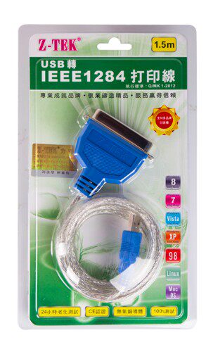 usb转并口36针Z-TEK力特