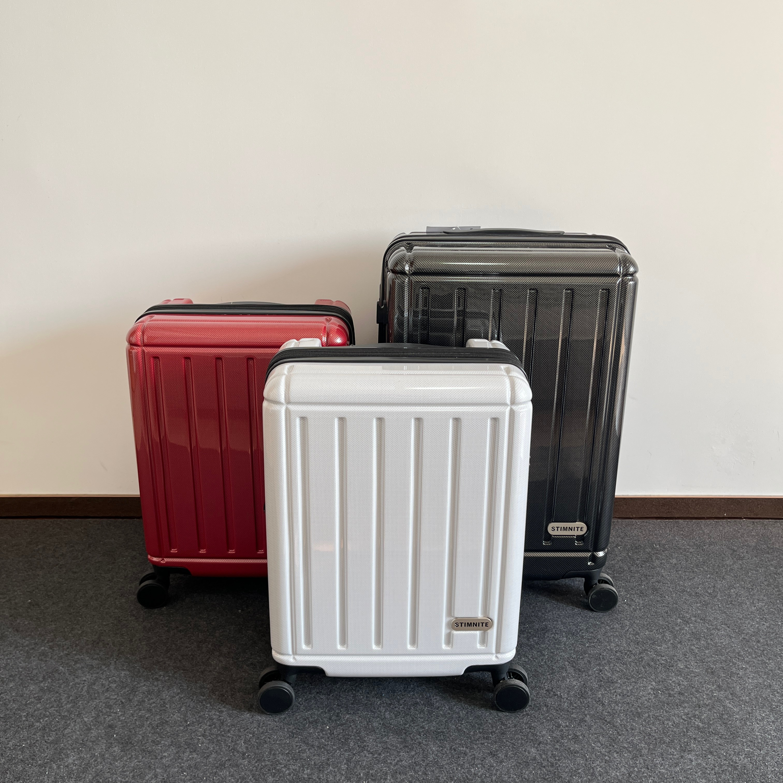 出口日本大容量超轻可扩容万向轮托运行李旅行拉杆20寸登机箱