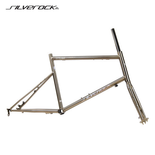 铬钼钢小轮公路车架silverock