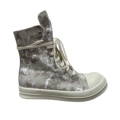 Light Gray Camouflage Canvas High Top