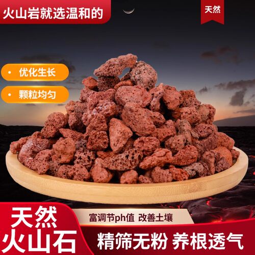 火山石颗粒多肉兰花种植拌土铺面