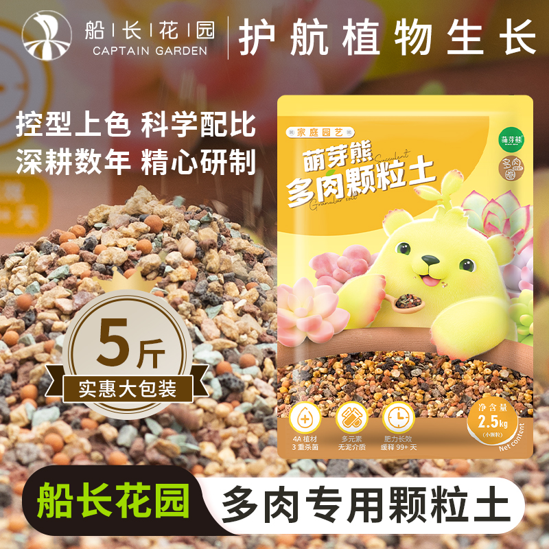 萌芽熊多肉专用土颗粒纯颗粒花土