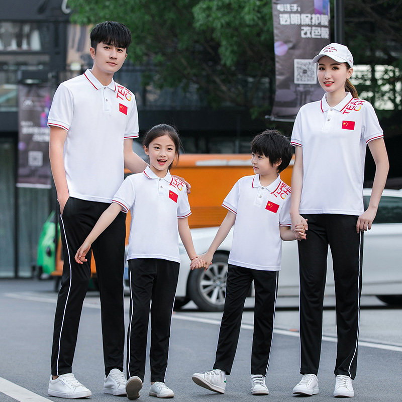 国家队T恤短袖运动服套装夏季训练服中国队出场服中学生运动班服