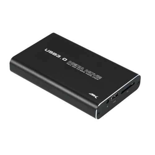 高清视频播放器支持U盘SD卡可内置2.5寸硬盘USB3.0 HDMI输出4K
