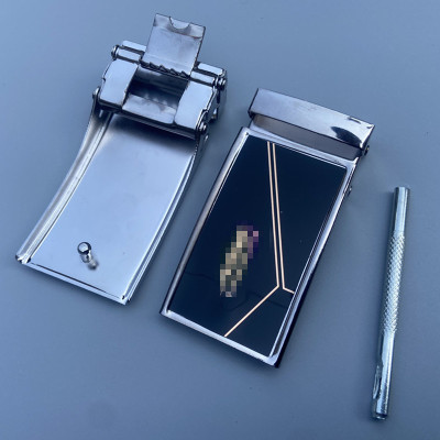 男士皮带扣头打孔航空腰带板扣