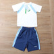 短裤 男童运动套装 中大童四面弹力透气速干圆领短袖 新款 两件套 夏季