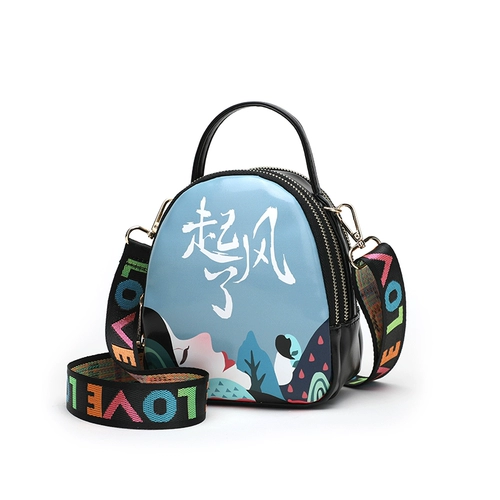 Брендовая небольшая сумка, сумка через плечо, маленькая сумка на одно плечо, в корейском стиле