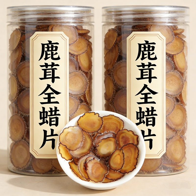 吉林双阳梅花鹿茸全腊片中药材正品10克男士泡酒泡茶煲汤特级干片