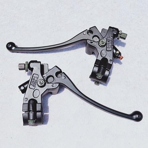 本田王摩托车配件CBT125嘉陵春兰豹金悍离合器刹车手柄把支座镜座