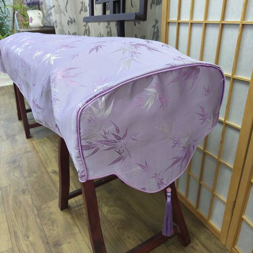 古筝罩新中式竹子古典雅通用琴罩乐器盖布古筝布织锦缎古筝防尘布