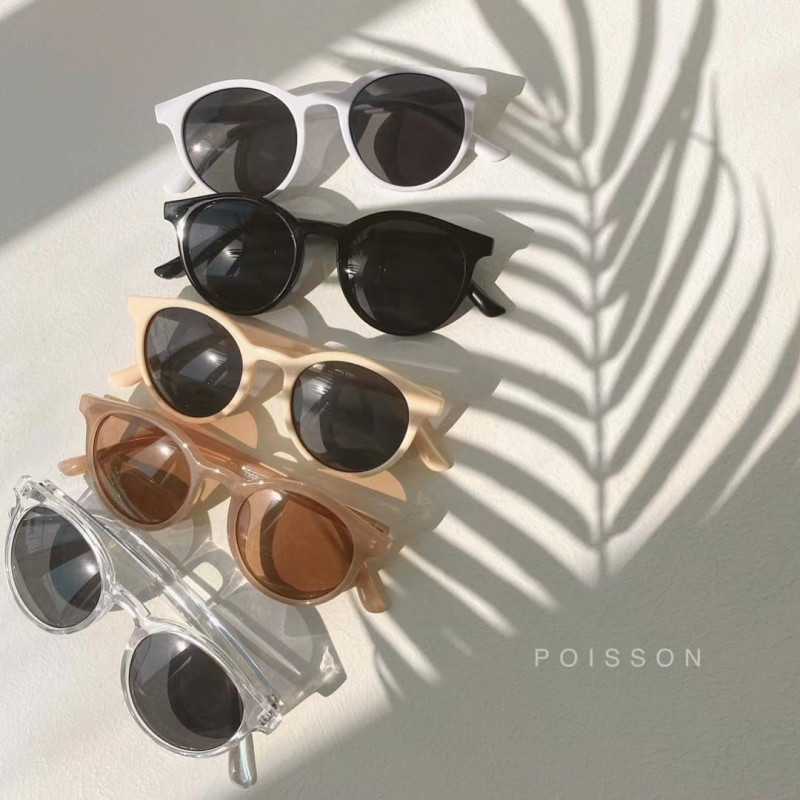 韩国poisson正品儿童男童女童宝宝防紫外线眼镜