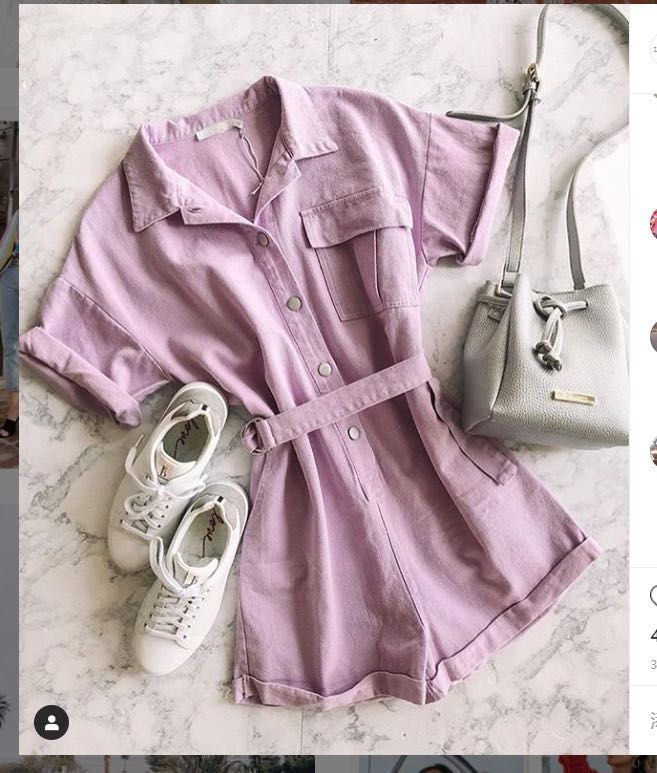 纯元衬衫领短袖牛仔连体短裤翻边休闲运动青春减龄纯棉舒适连衣裙