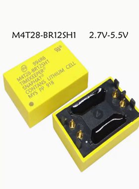 M4T28-BR12SH1 封装DIP4  时钟/计时IC电池 2.7V-5.5V 32kHz 原装