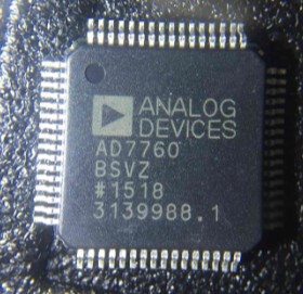 集成电路芯片 AD7760BSVZ 封装QFP-64 原装正品 假一赔十