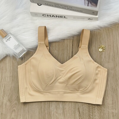 双重提拉托胸显小防下垂无痕文胸