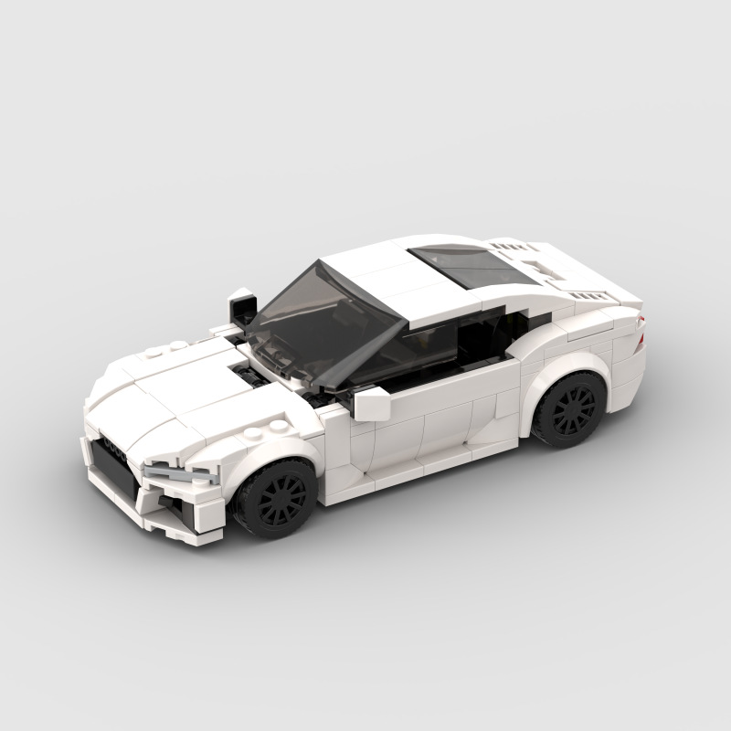 rs7 sportback积木赛车跑车moc兼容儿童拼搭玩具D010206