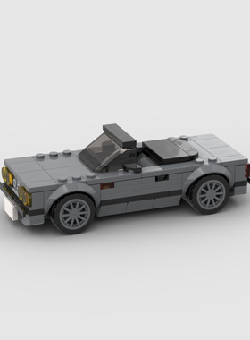 赛车跑车moc兼容30 Cabrio儿童益智积木玩具D010222