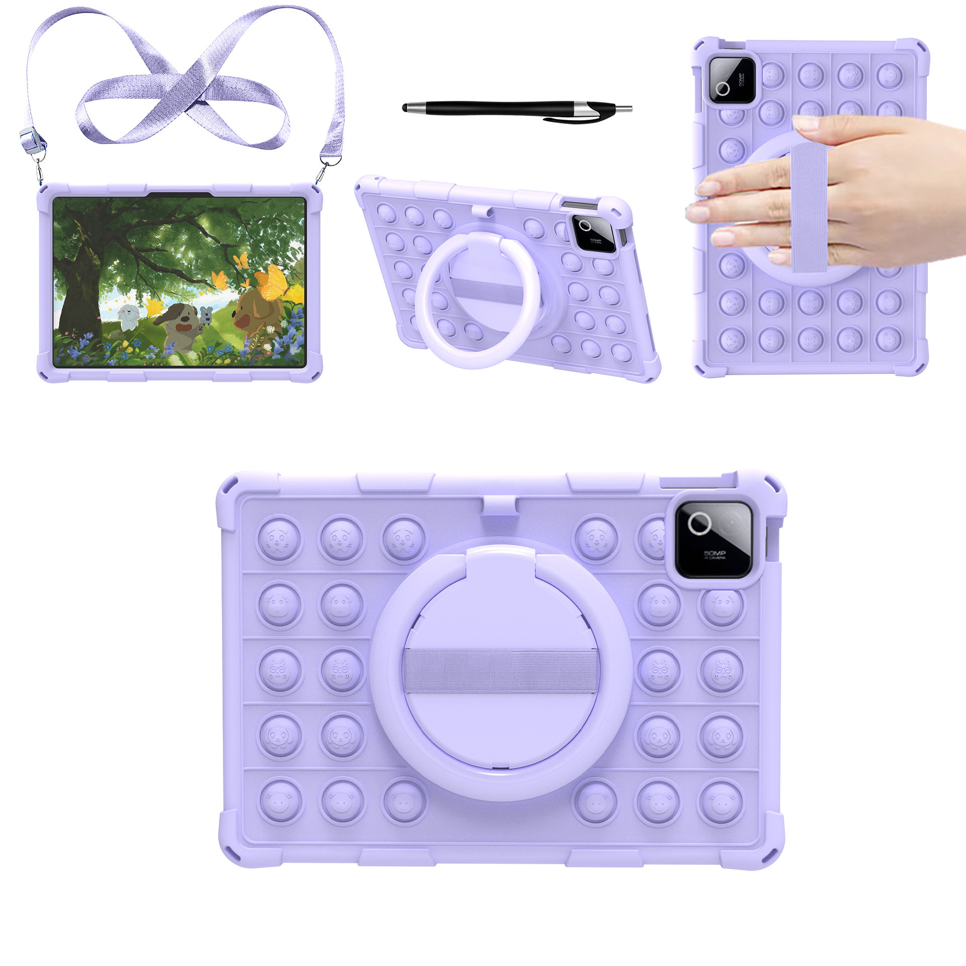 工厂供应适用小米pad7pro保护套加厚防摔Pad 8pro外壳11.2寸2025