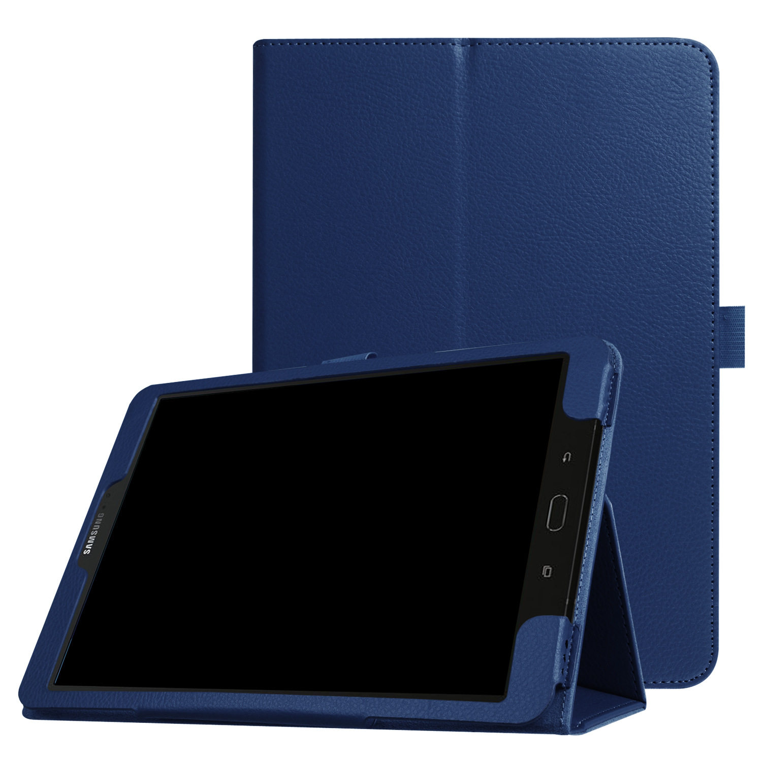 适用于三星tab S3 9.7 T820平板保护套 T825荔枝纹两折支架皮套