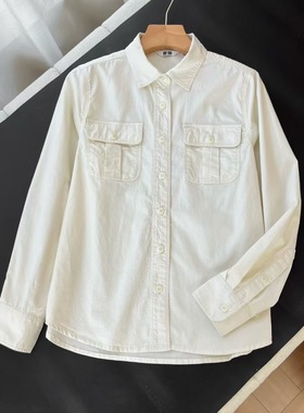 日单女装牛仔工装衬衫/长袖水洗产品衬衣空调衫外套480004/479579