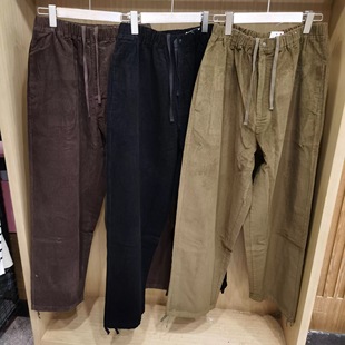 日单合作款/男装女装灯芯绒工装裤/直筒休闲裤子25秋冬新款479822