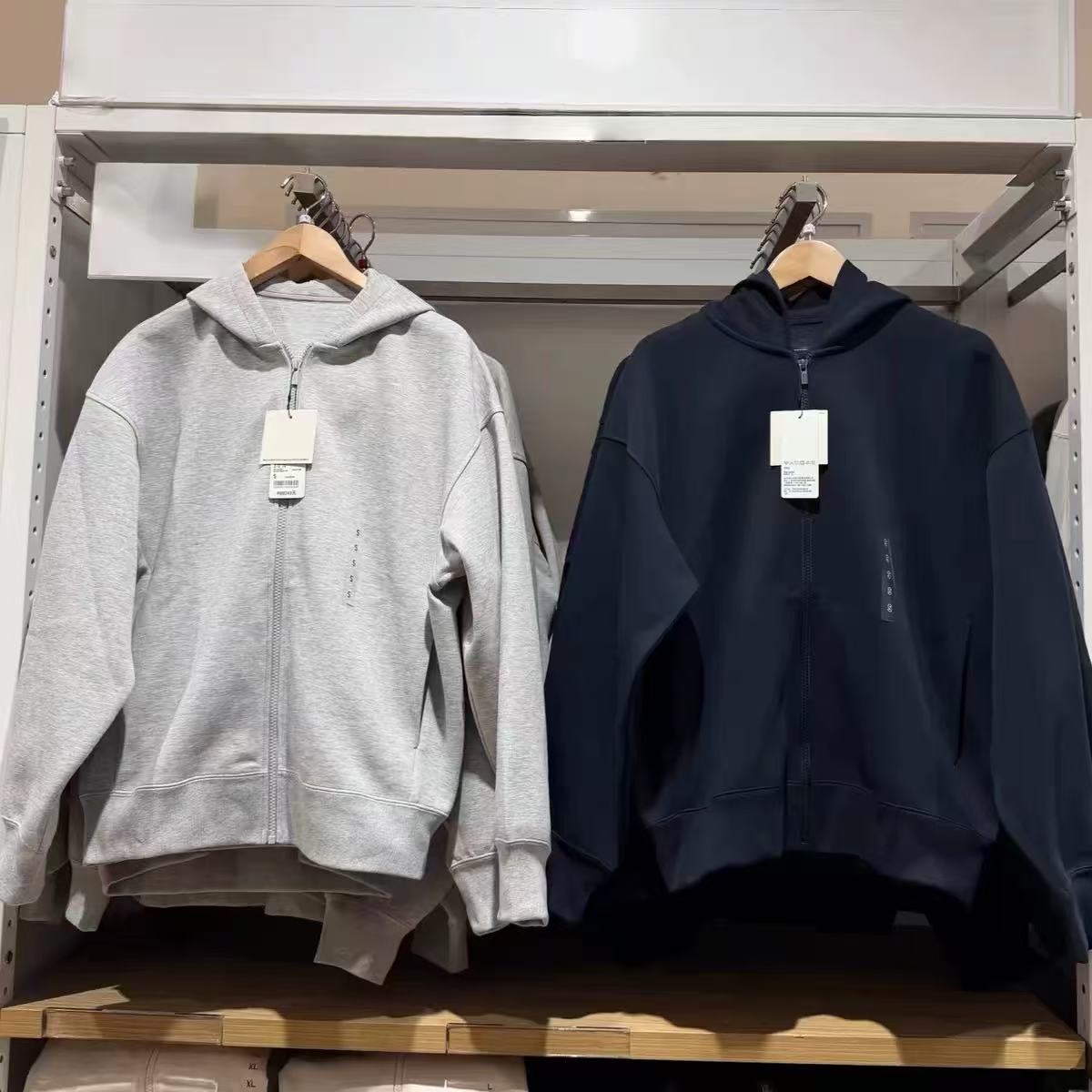 男装女装宽松连帽拉链运动开衫/休闲长袖卫衣外套485735/486300