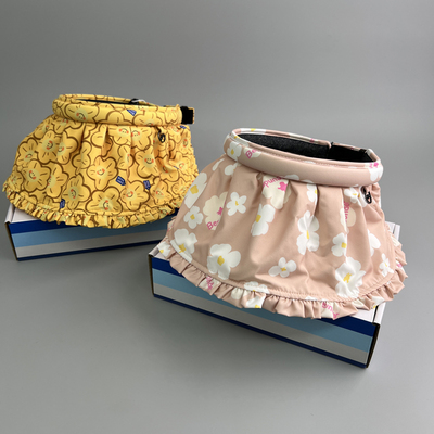 正品原盒！有防伪！夏季儿童男女孩空顶贝壳防晒帽大帽檐防紫外线