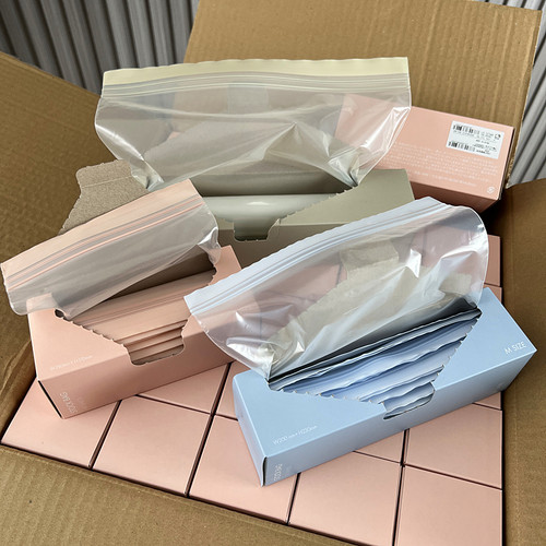 食品保鲜袋加厚材质！双层封口！
