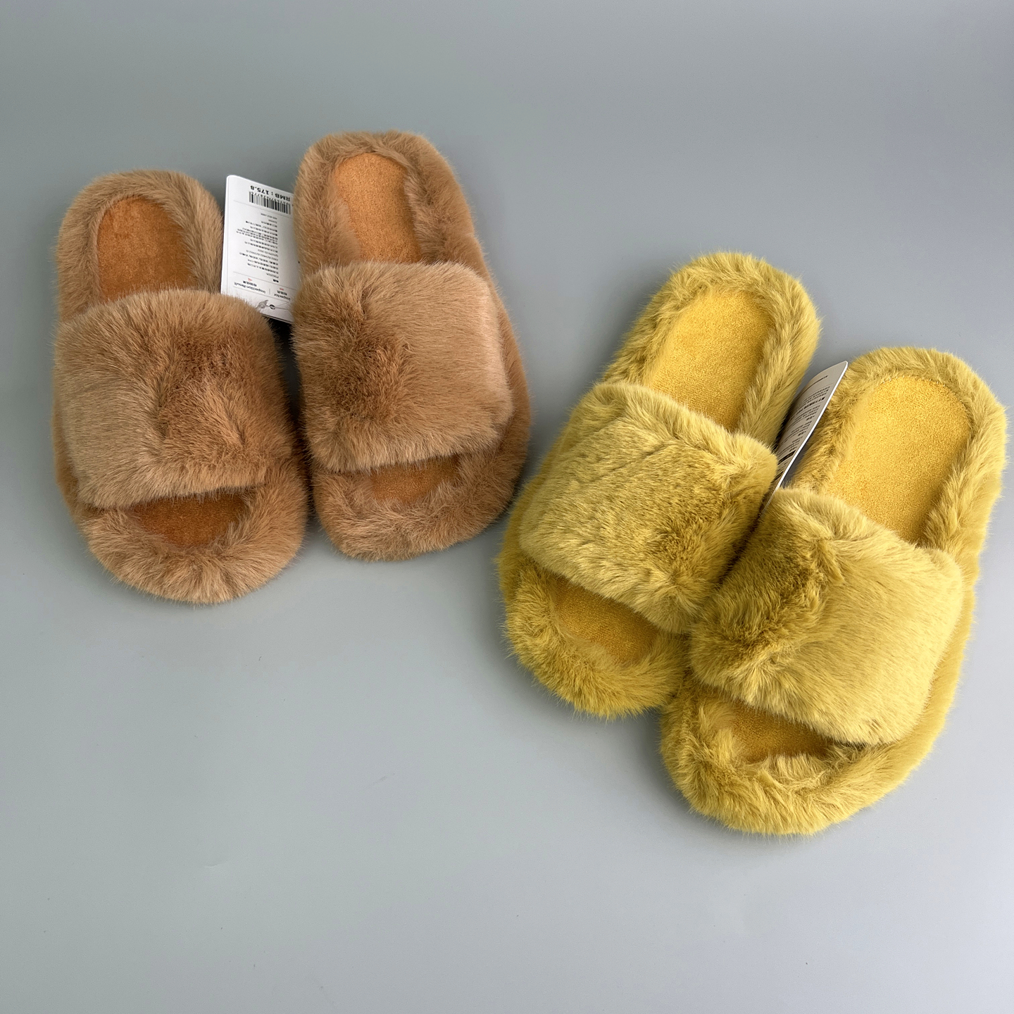 吊牌178！捡漏价！女可爱居家毛毛拖鞋女外穿高级感毛绒绒棉拖鞋