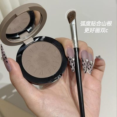 FAICCIA霏汐冷灰色鼻影修容Sepho*e 丝芙*平替新版灰棕水泥盘修容