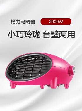 格力暖风机NBFB-20-WG家用浴室防水速热电暖气小型可壁挂节能暖器