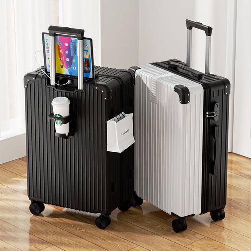 行李箱新款多功能万向轮拉杆结实旅行箱学生耐用密码箱男女旅行箱