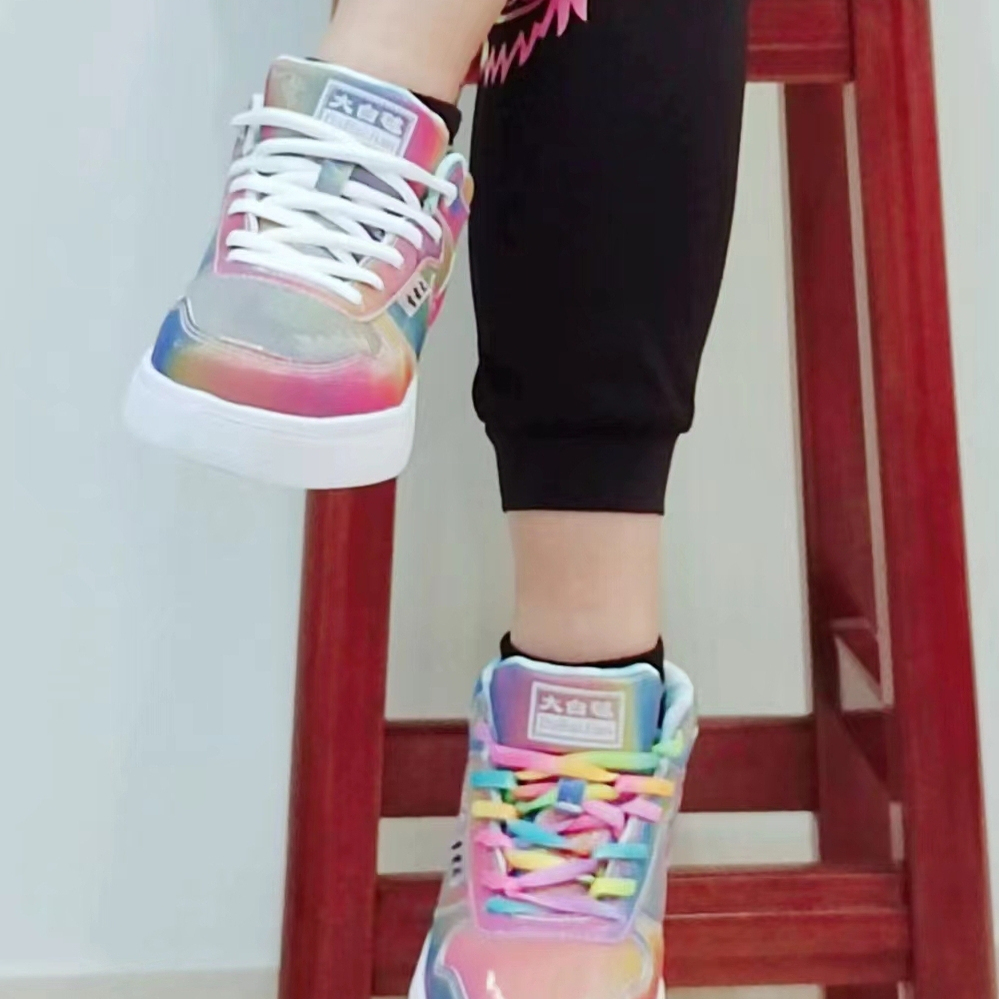 李老大大白毽踢毽子专用透气鞋