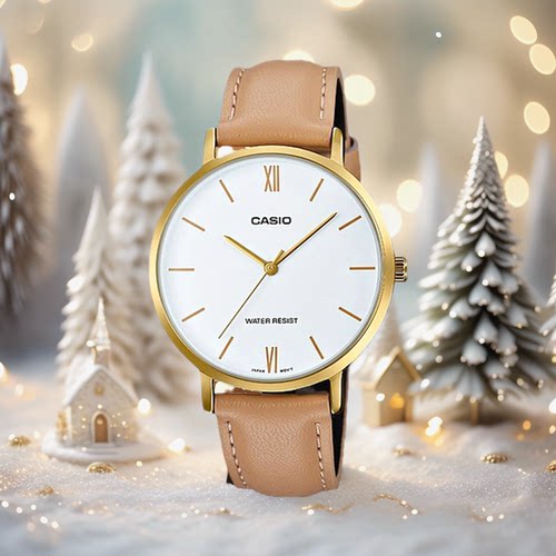 卡西欧Casio女士简约指针腕表