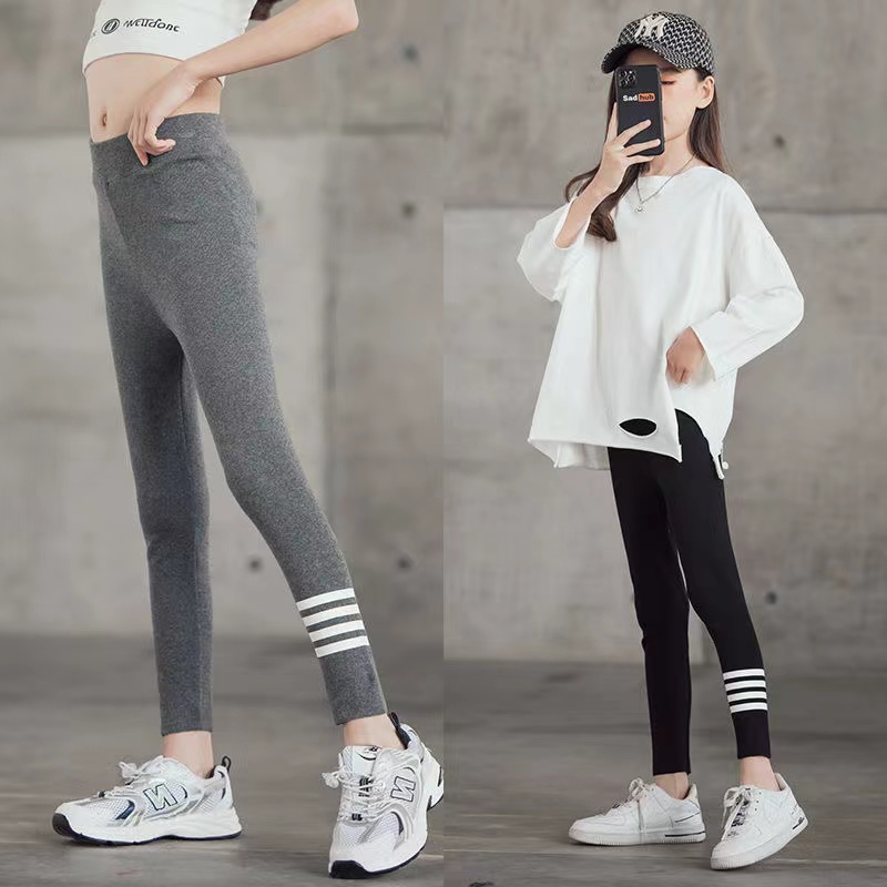 女童打底裤春秋2024新款