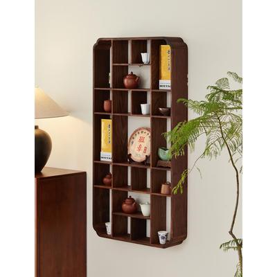 展示架实木中式茶室多宝阁