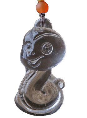 晶万顺天然水晶生肖吊坠卡通造型项坠儿童小孩小朋友生日礼物礼品