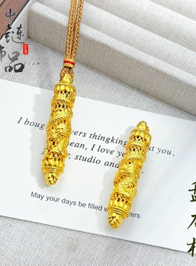 周古法生大福金店同款高保色沙金