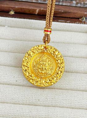 周古法镀金生大福金店同款高保色