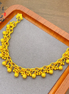 不掉色【金店同款】高保色古法