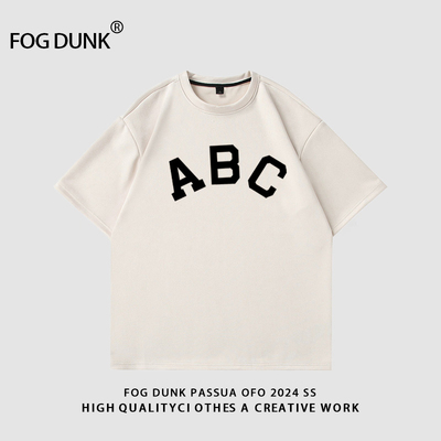 FOG DUNK复线第八季主线新款情侣1977潮牌T恤夏季高街打底男女款