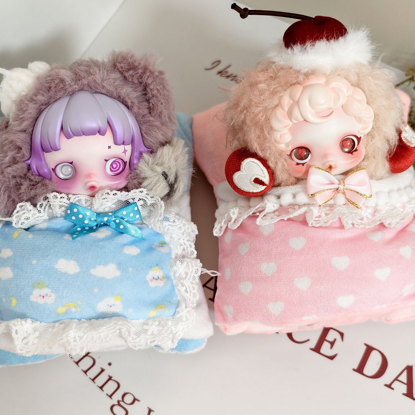 仅售娃衣］光织园SP娃衣三代不眠剧场毛绒挂件床铺摆架15CM娃娃