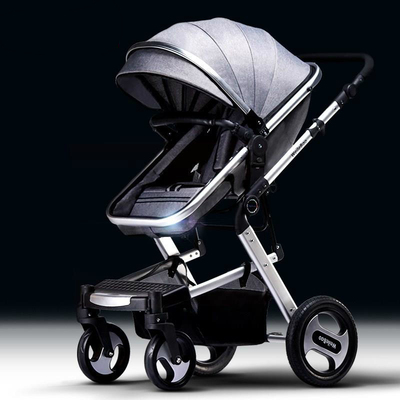 高景观婴儿推车可坐可躺轻便折叠